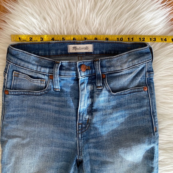 Madewell 9 High Rise Skinny Distressed 